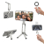 Ulanzi MA60 Silver (S035) - uchwyt, mini statyw do smartfona 3w1
